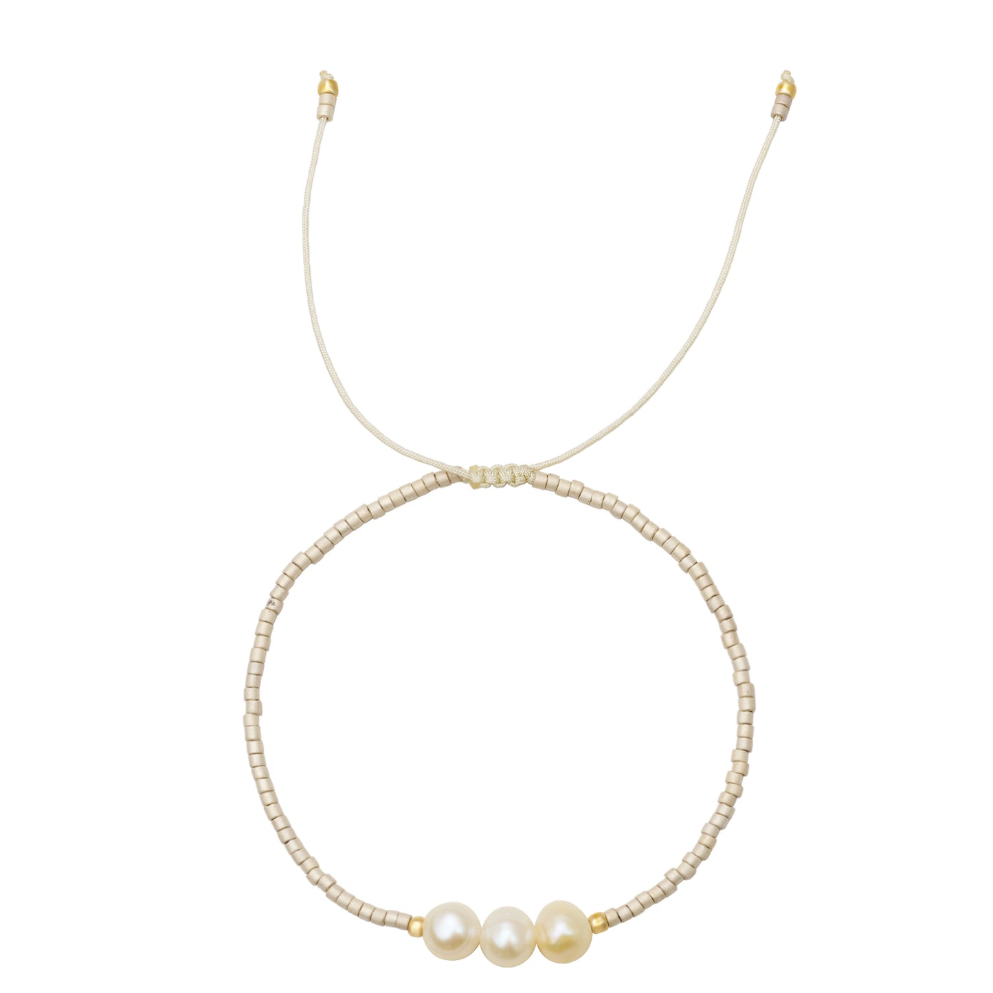 Pulsera hilo Perlas