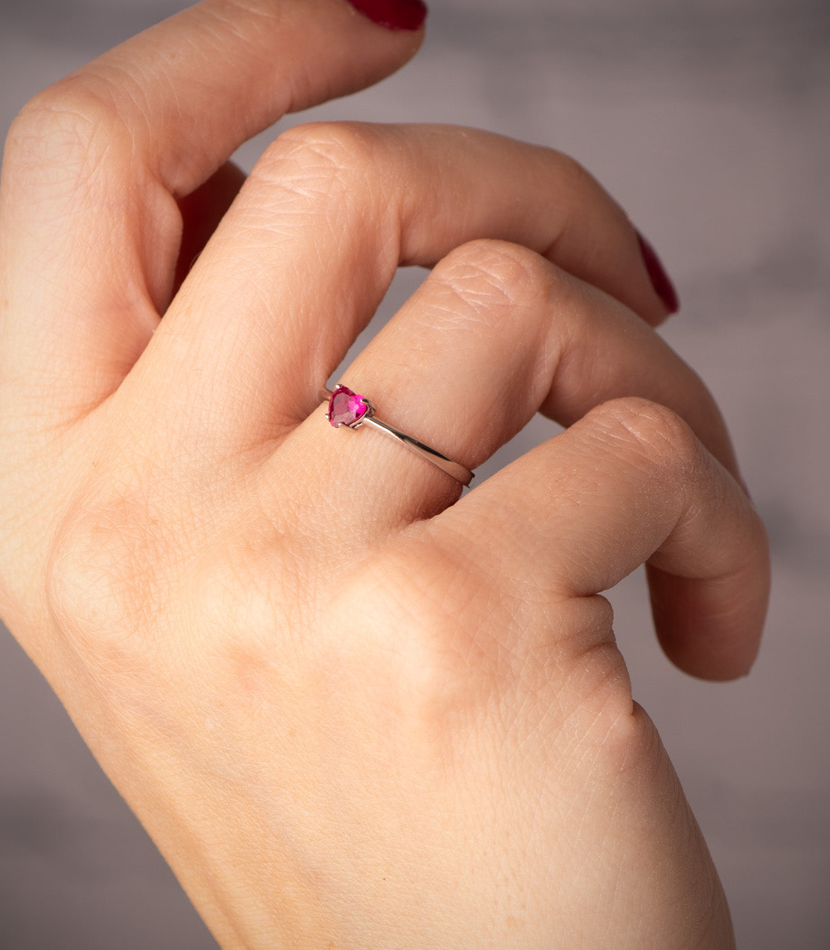Anillo corazón