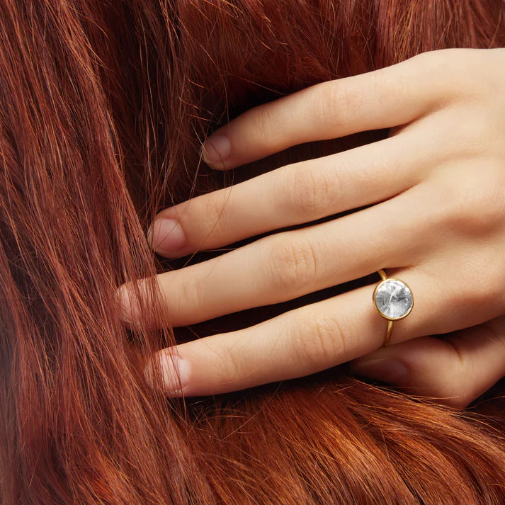 Anillo Cristal Victoria Cruz