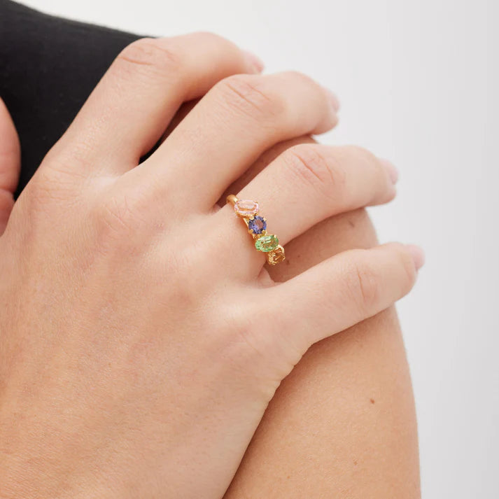 Anillo Multicolor Victoria Cruz