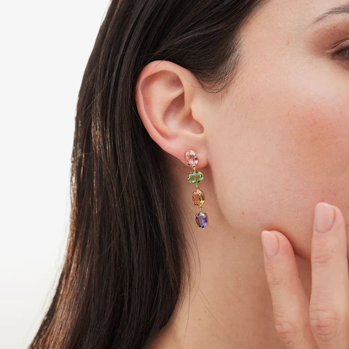 Pendientes Multicolor Largos Victoria Cruz