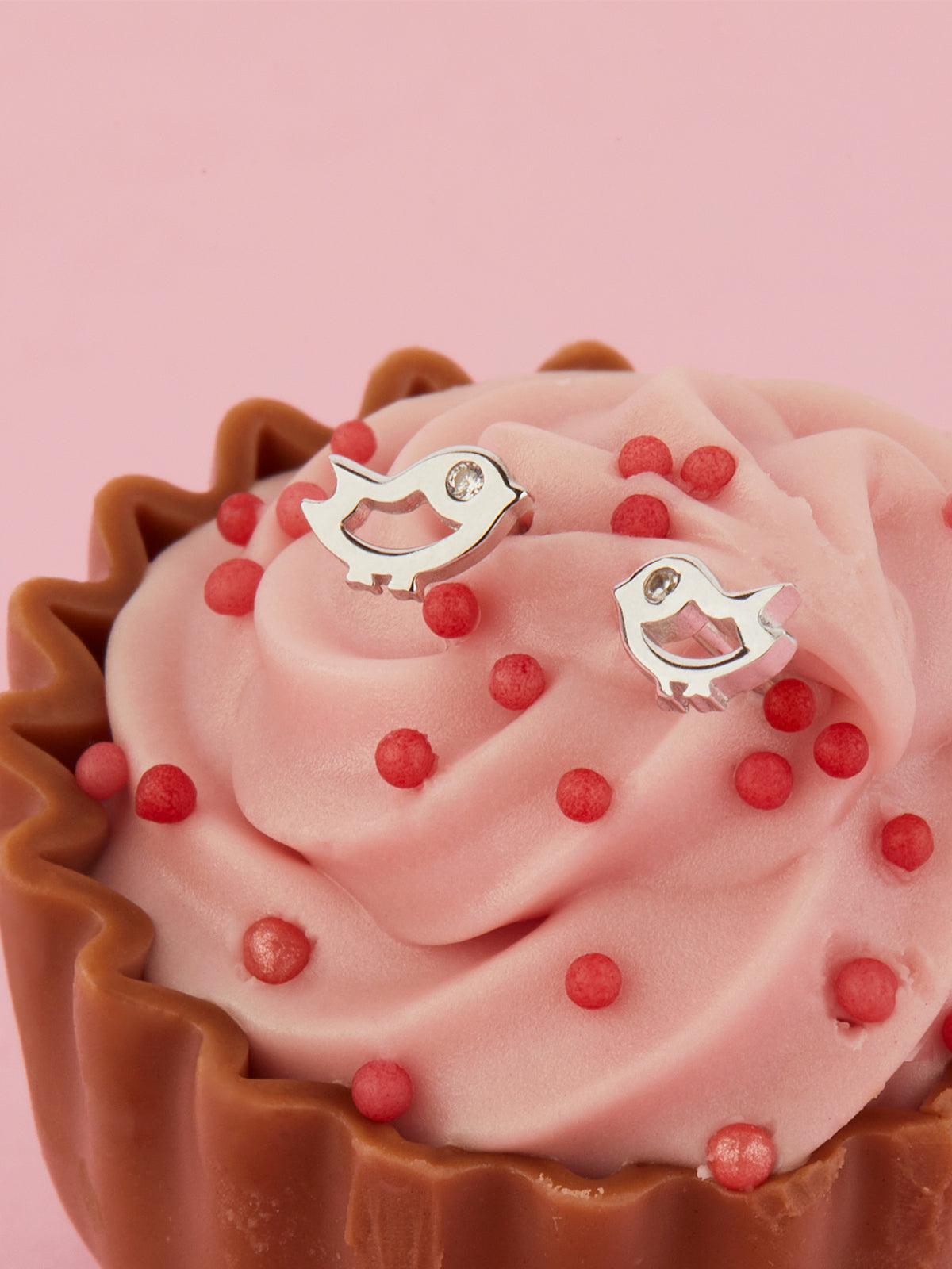 Pendiente pajarito niña