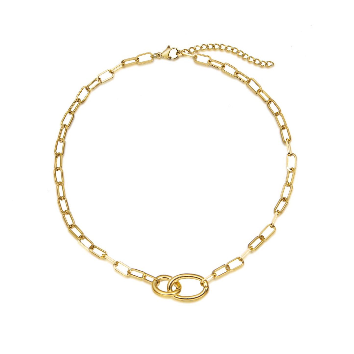 Collar Ovalado Cadena