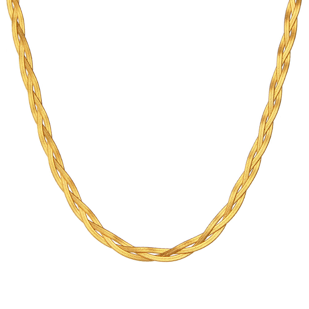 Collar Trenzado Acero