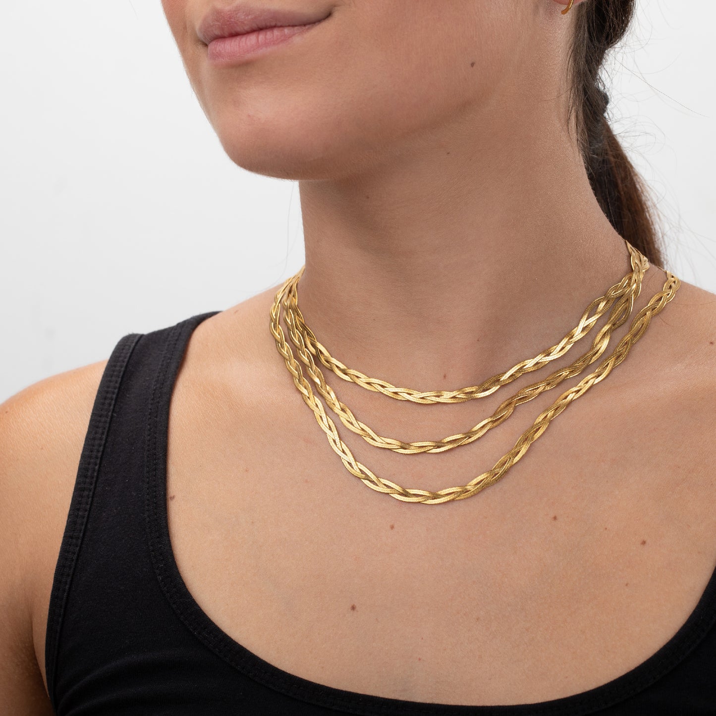 Collar Trenzado Acero