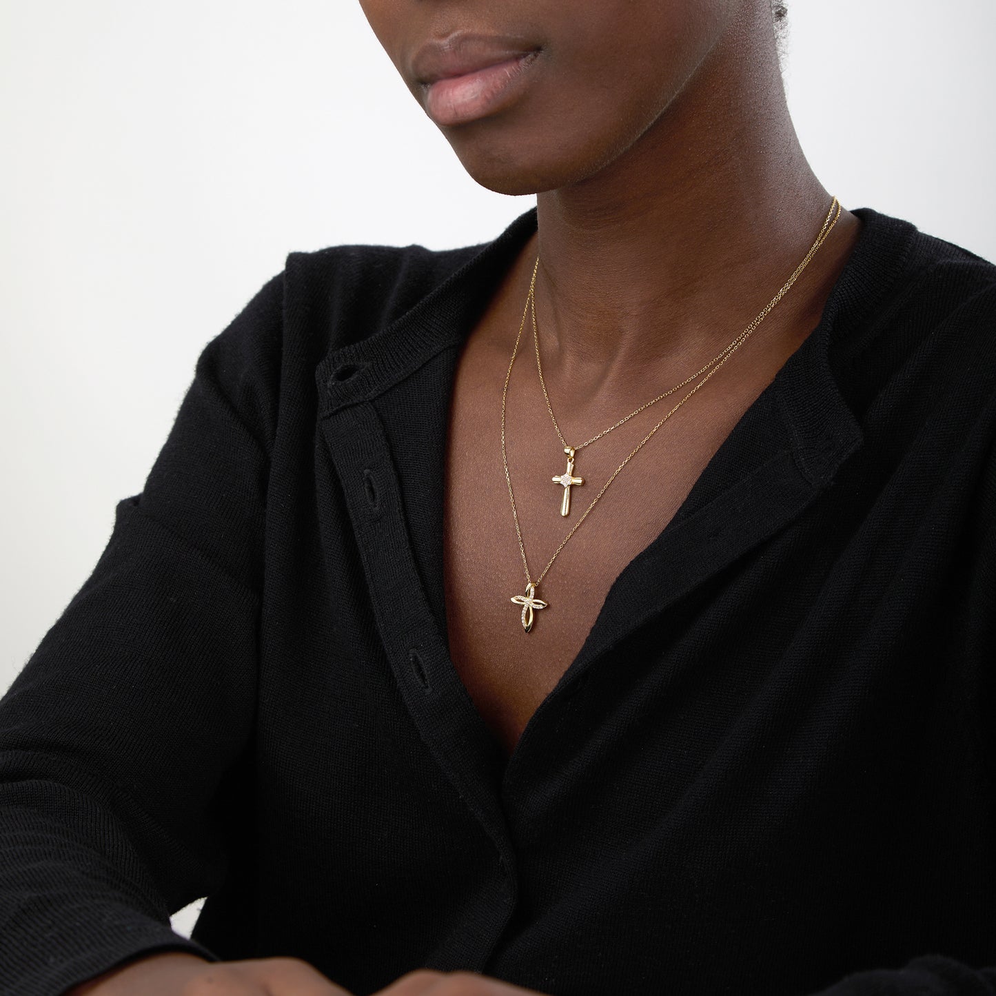 Collar Cruz Circonitas