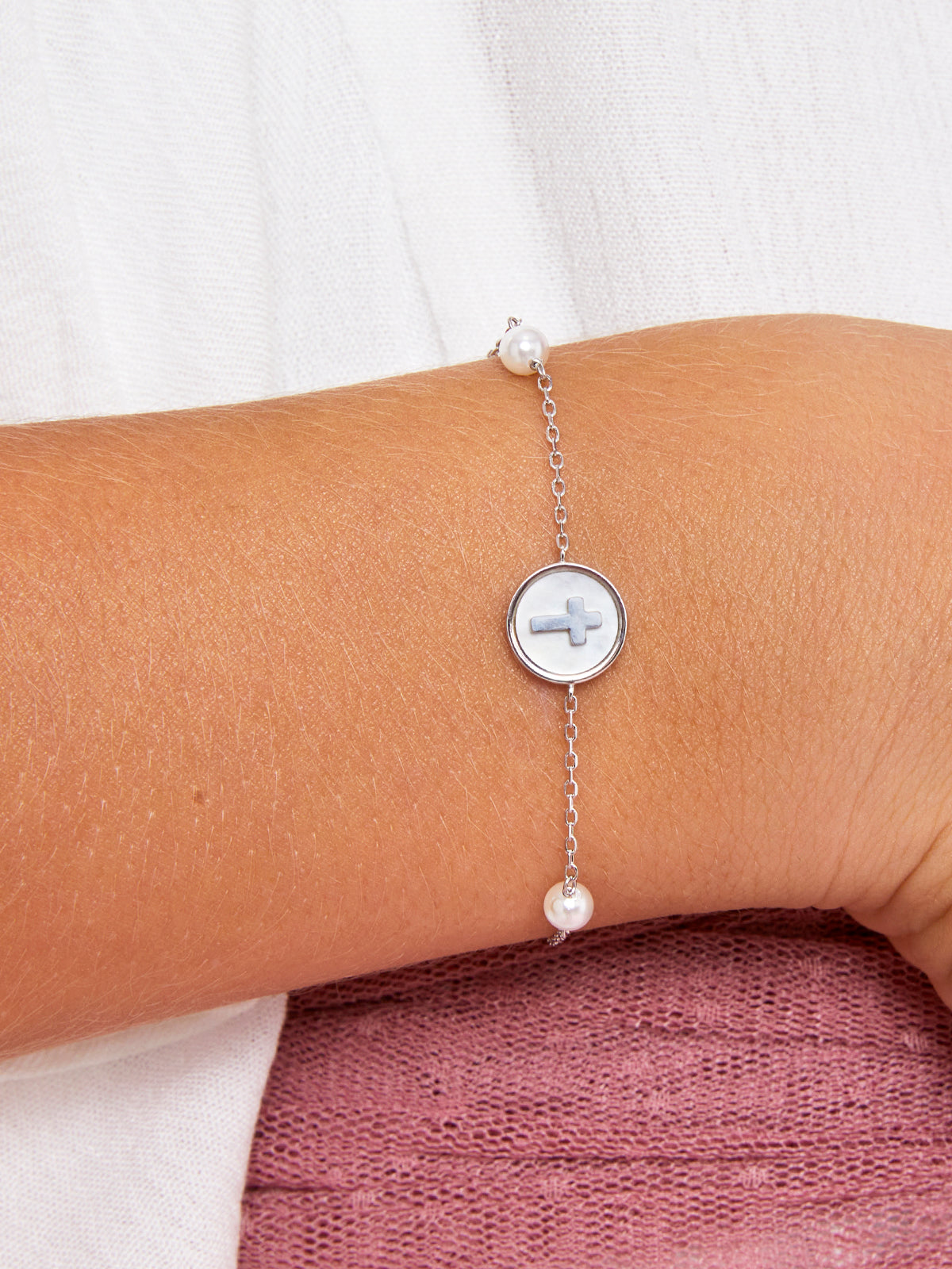 Pulsera cruz Comunión