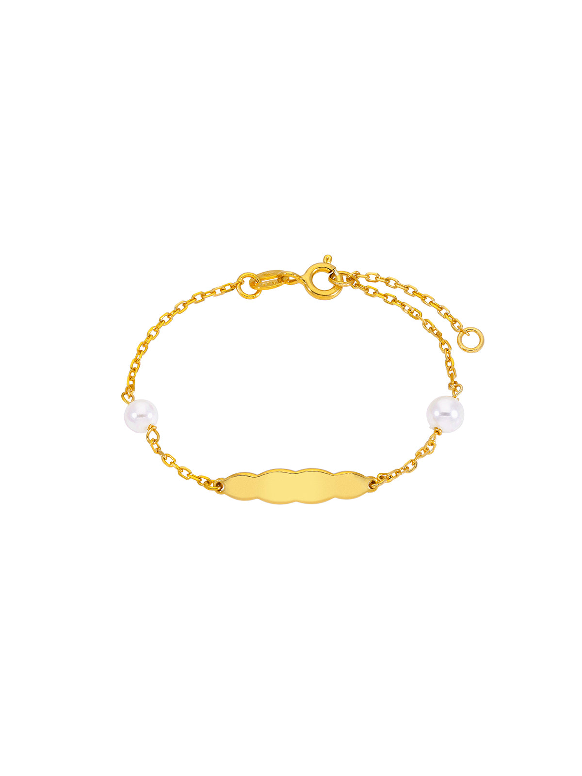 Pulsera bebé perlas