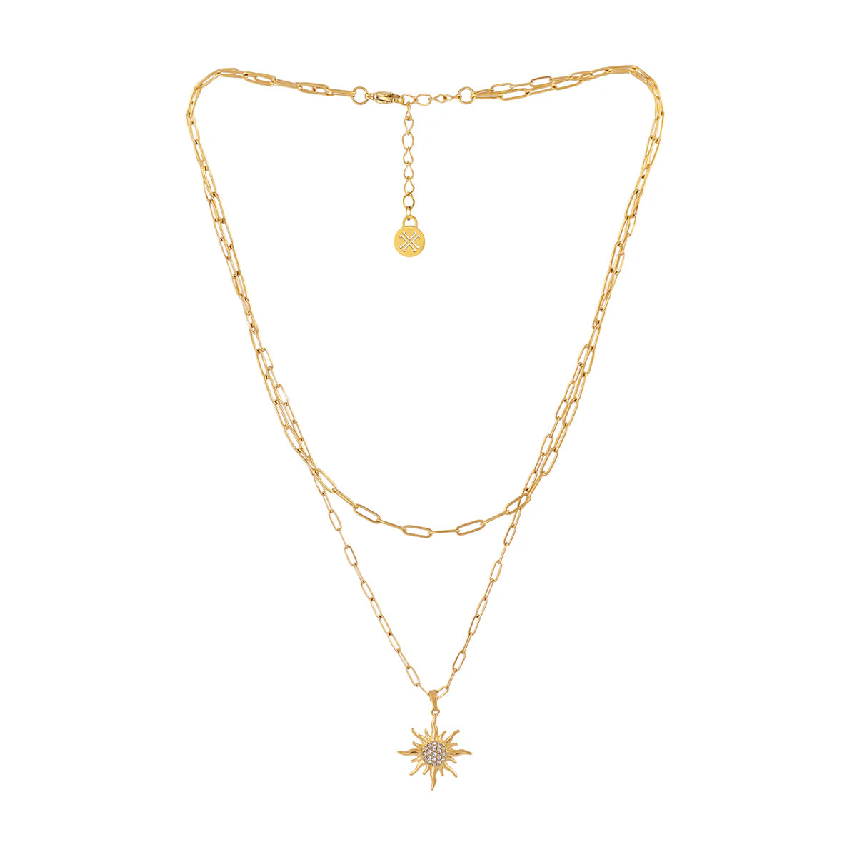 Collar Sol doble