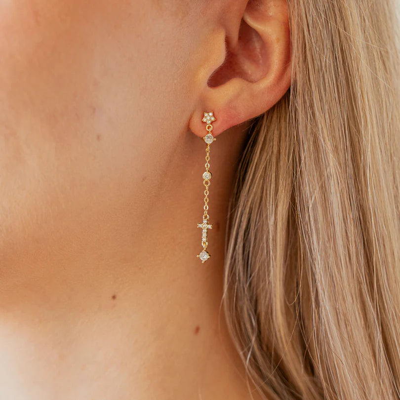 Pendientes Shine Cruz