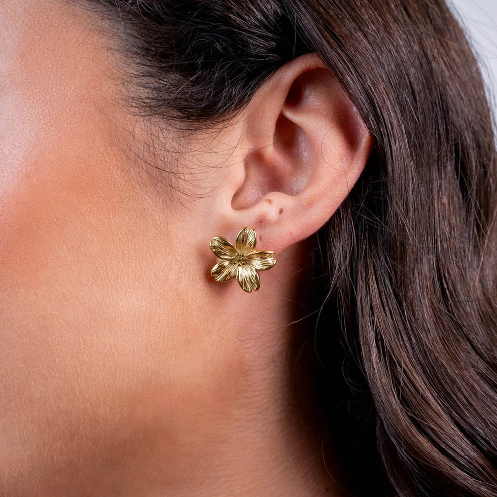 Pendientes flor mini