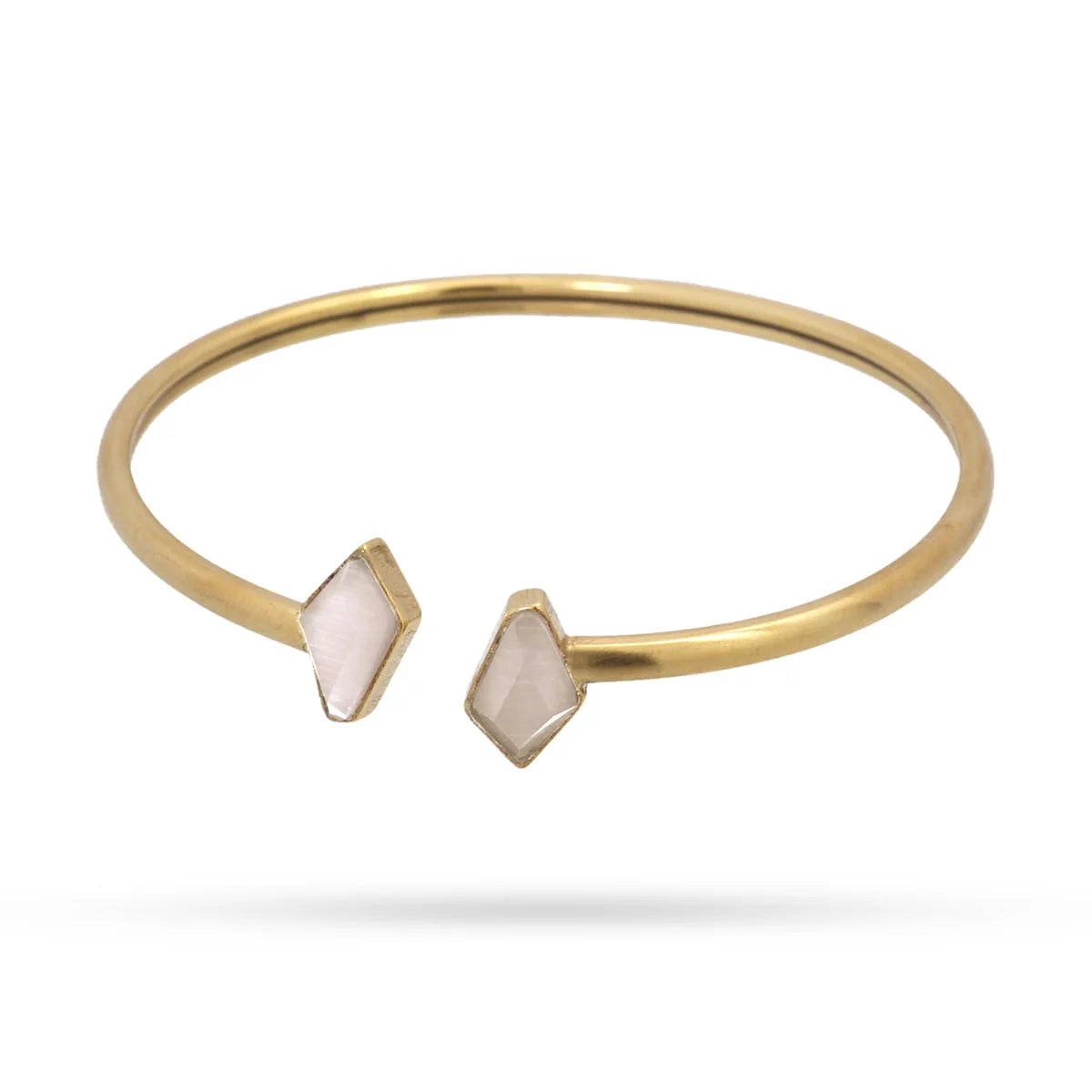 Pulsera piedra geométrica