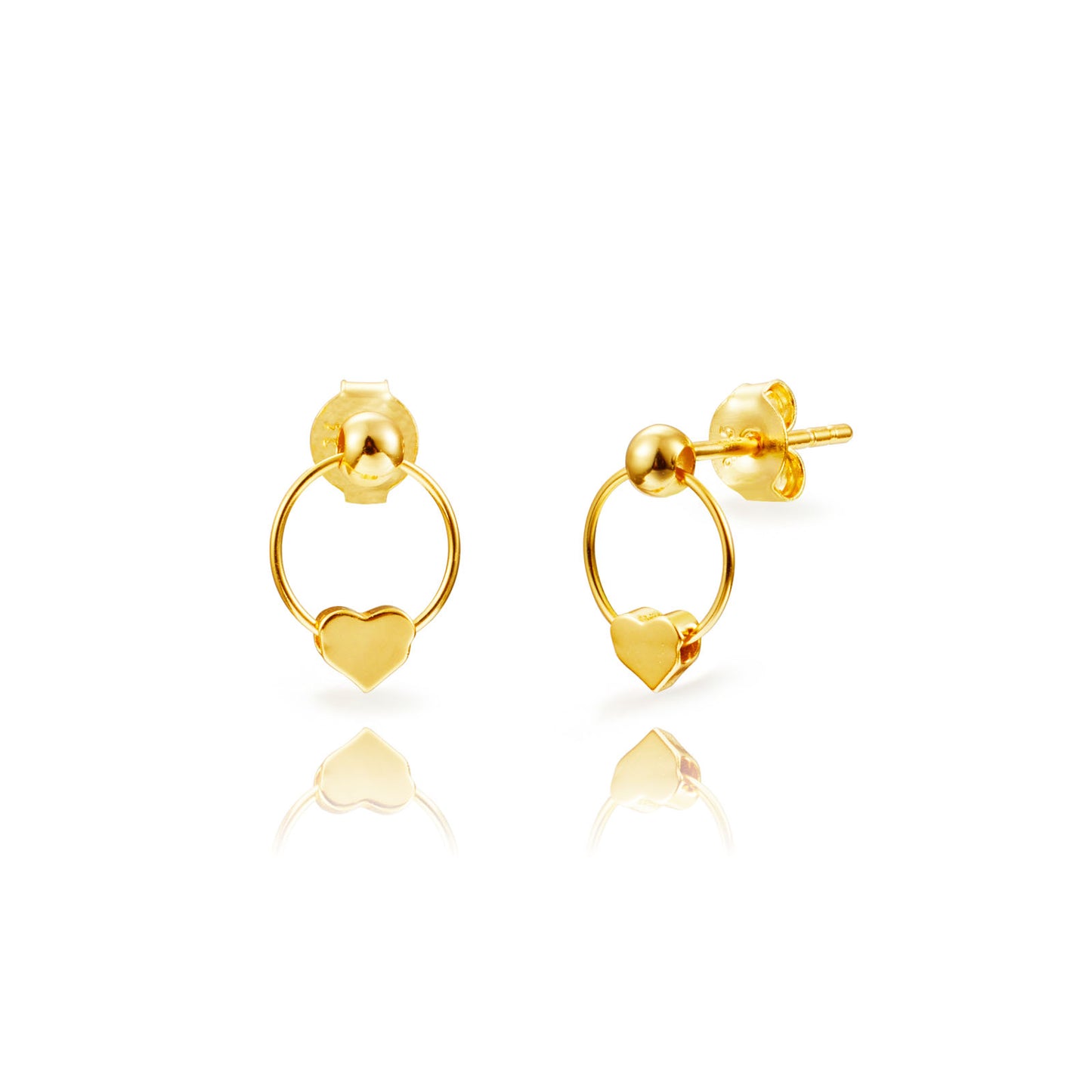 Pendientes corazon