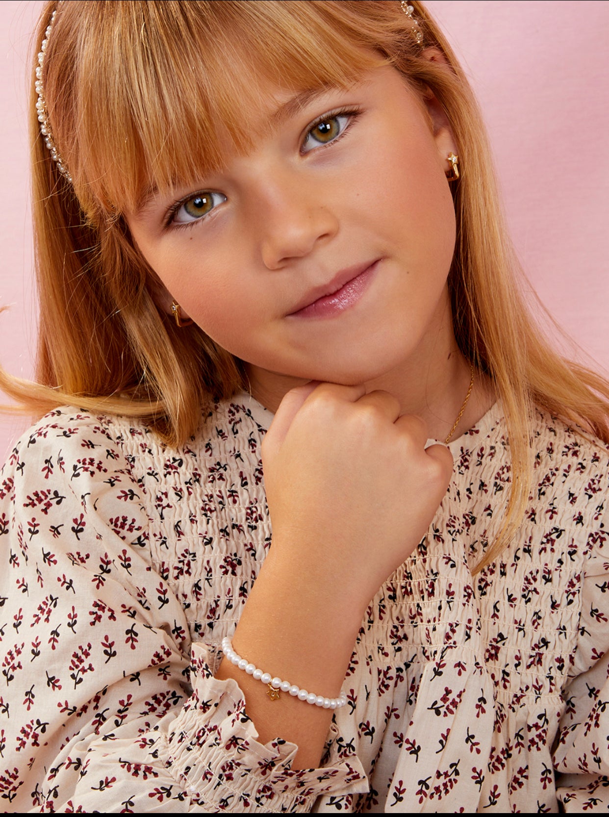 Pulsera Perlas y Estrella
