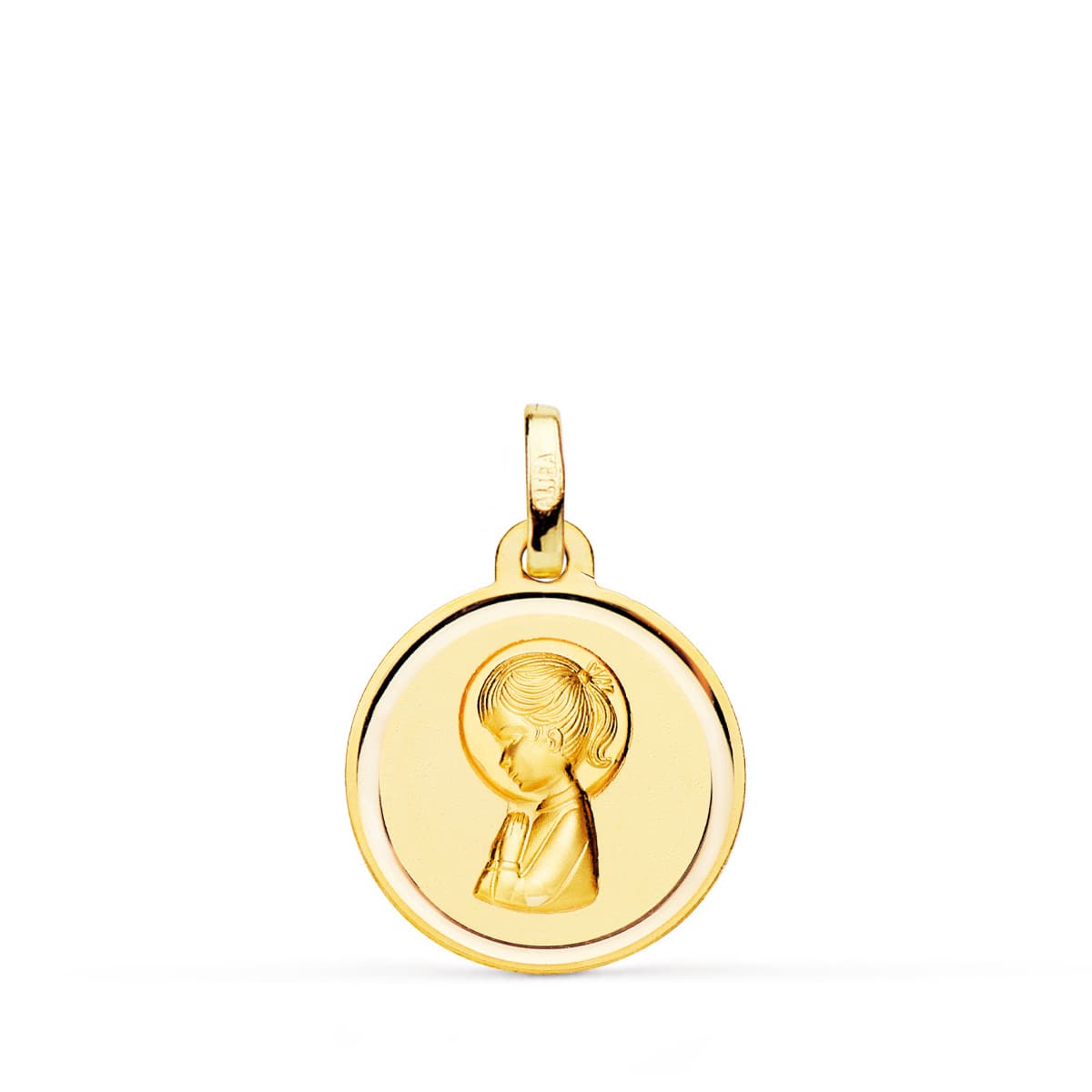 Medalla de oro Virgen Niña