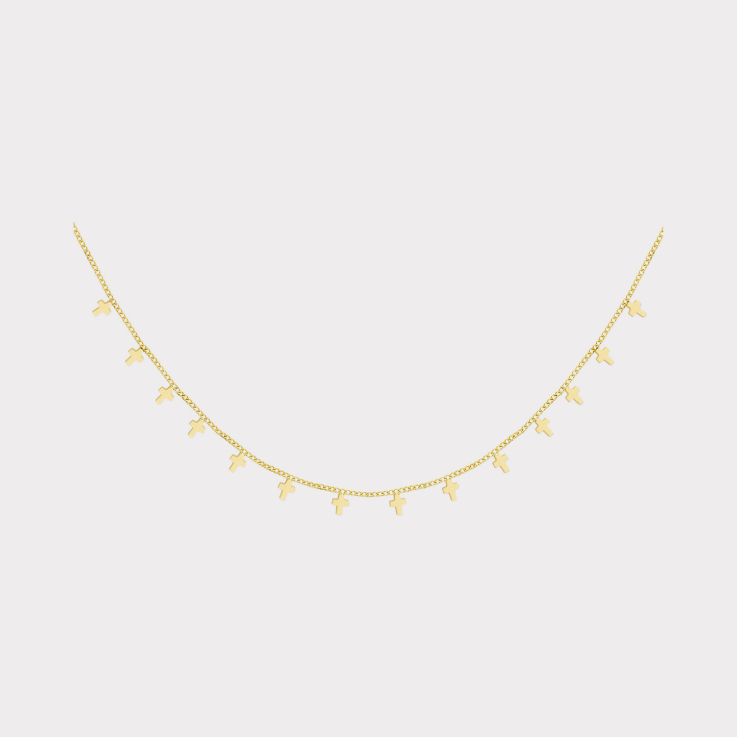 Gargantilla cruces o triángulos