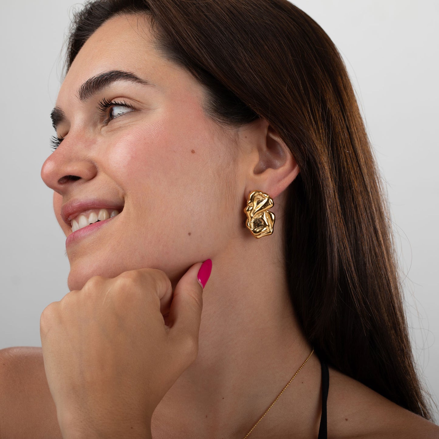 Pendientes Martillado