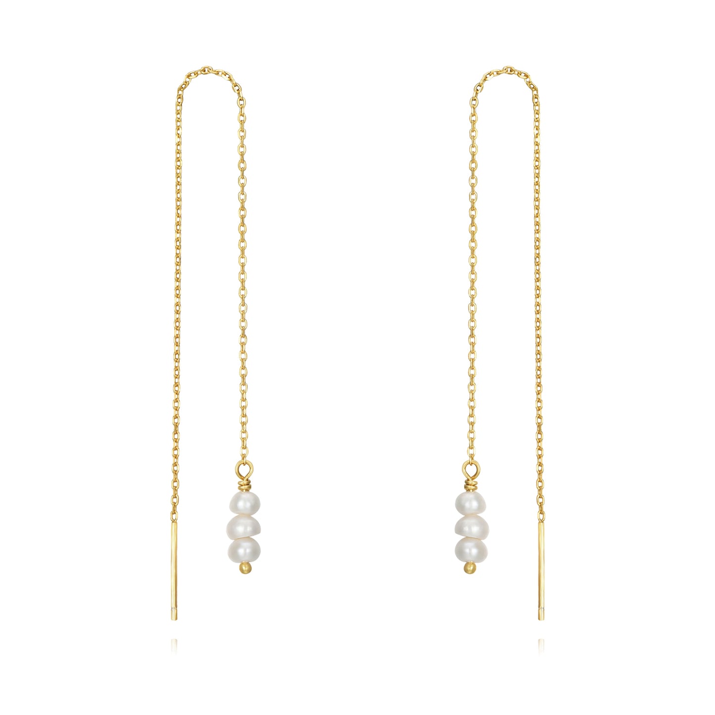 Pendientes Perla Largos