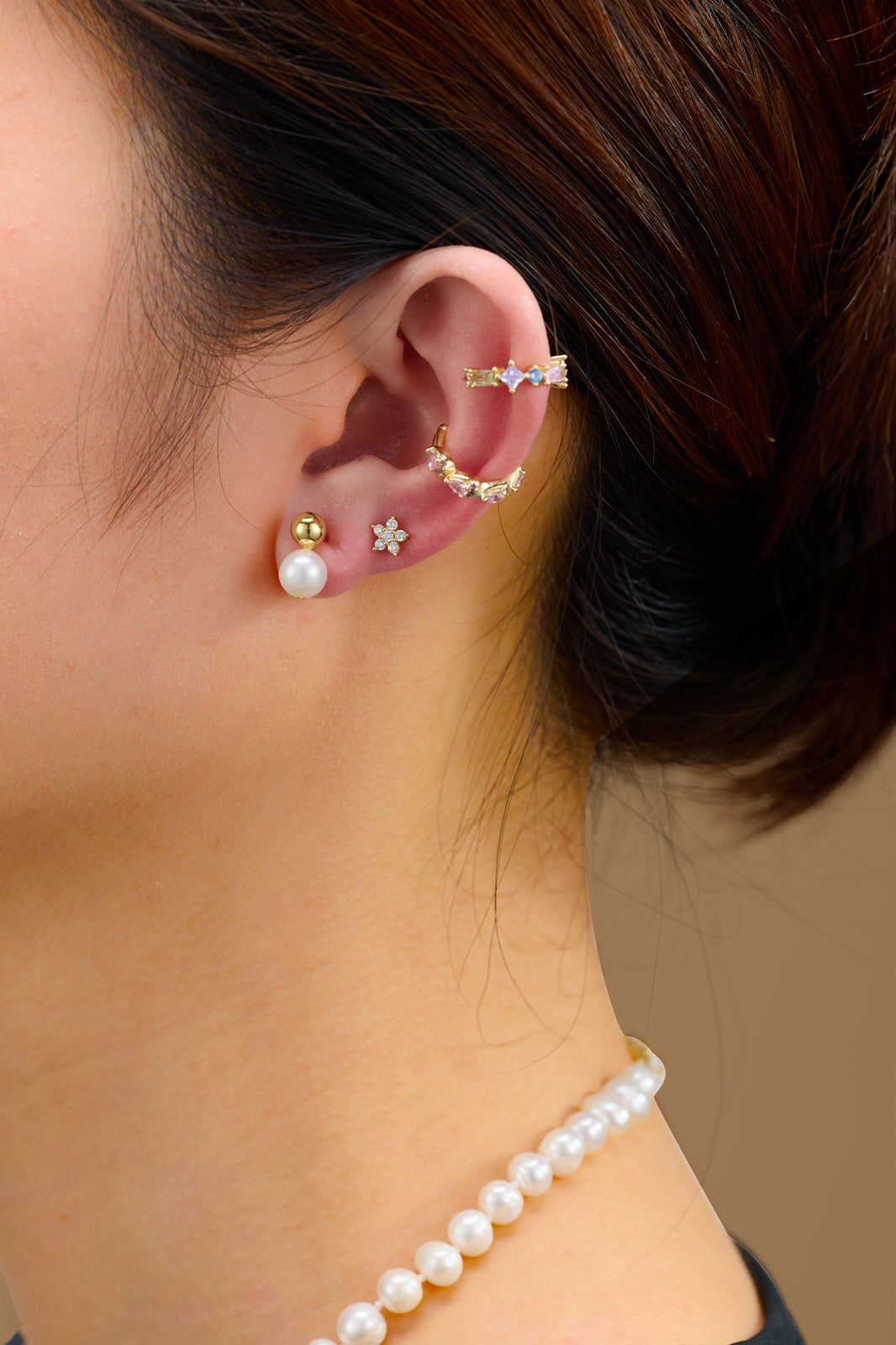 Pendientes Perla Cultivada