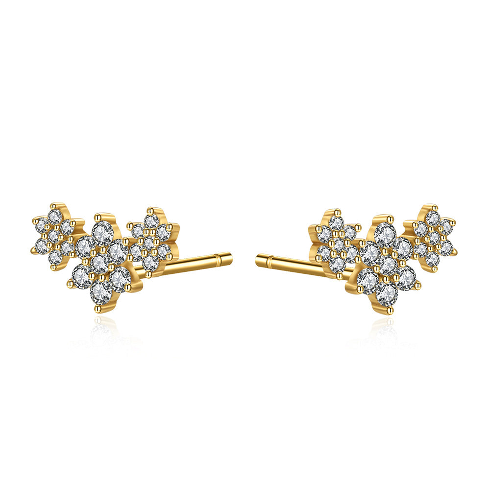 Pendientes Tres Flores