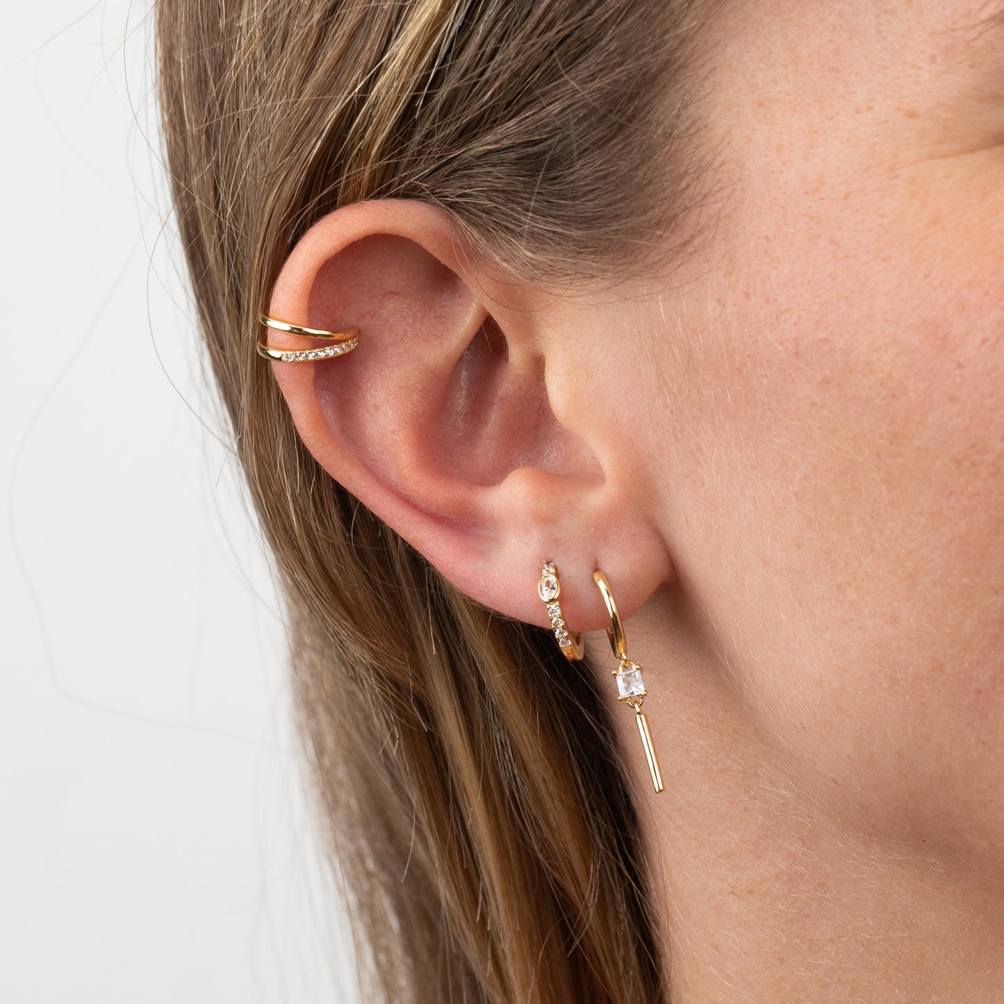 Earcuff doble circonitas