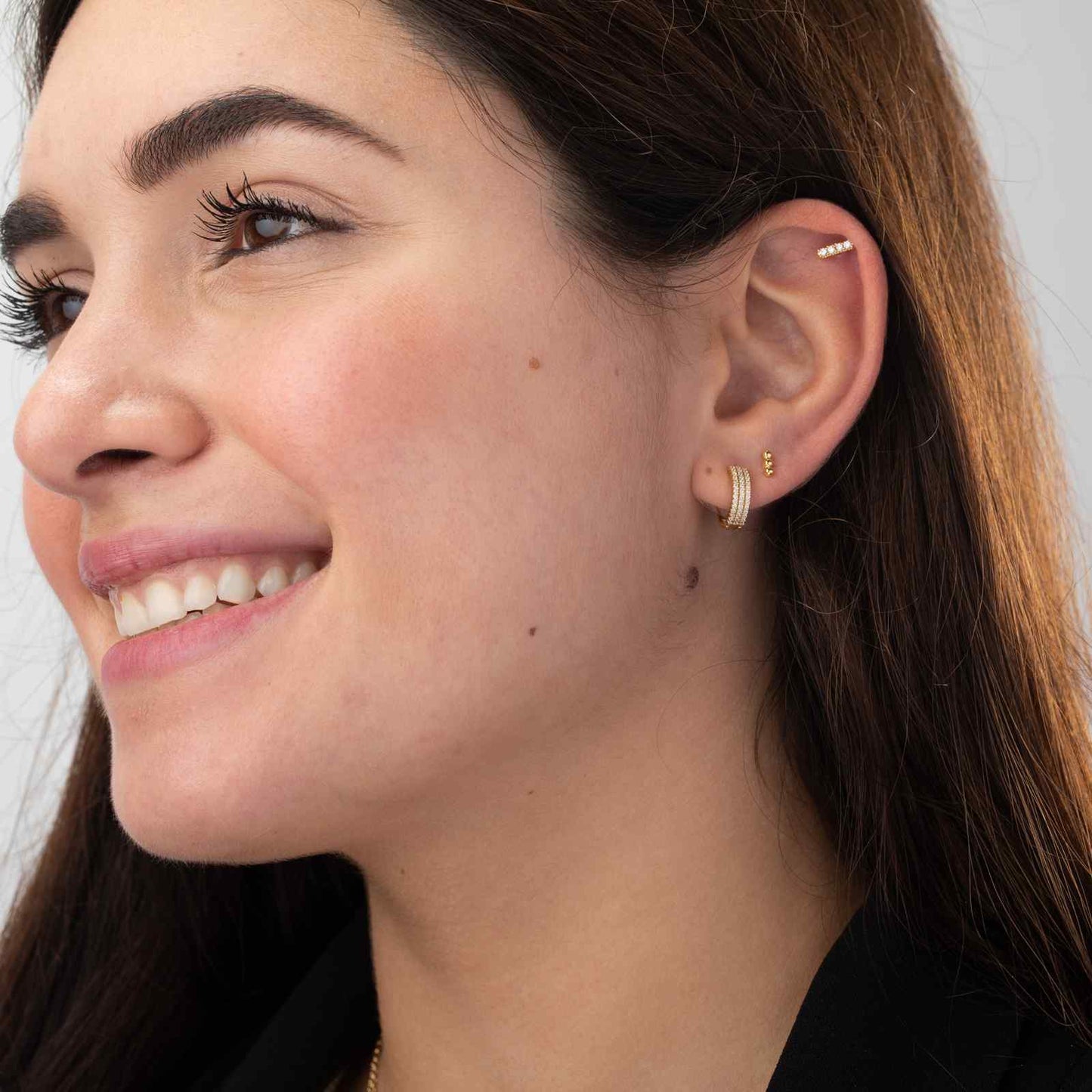 Piercing barra circonitas