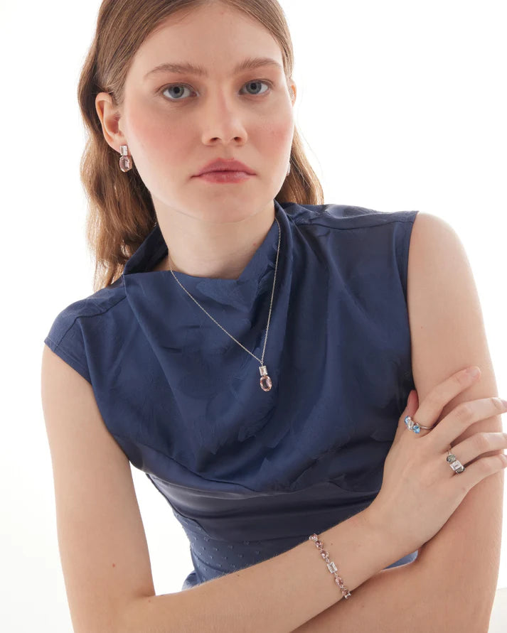 Pendientes Cristal Oval Victoria Cruz