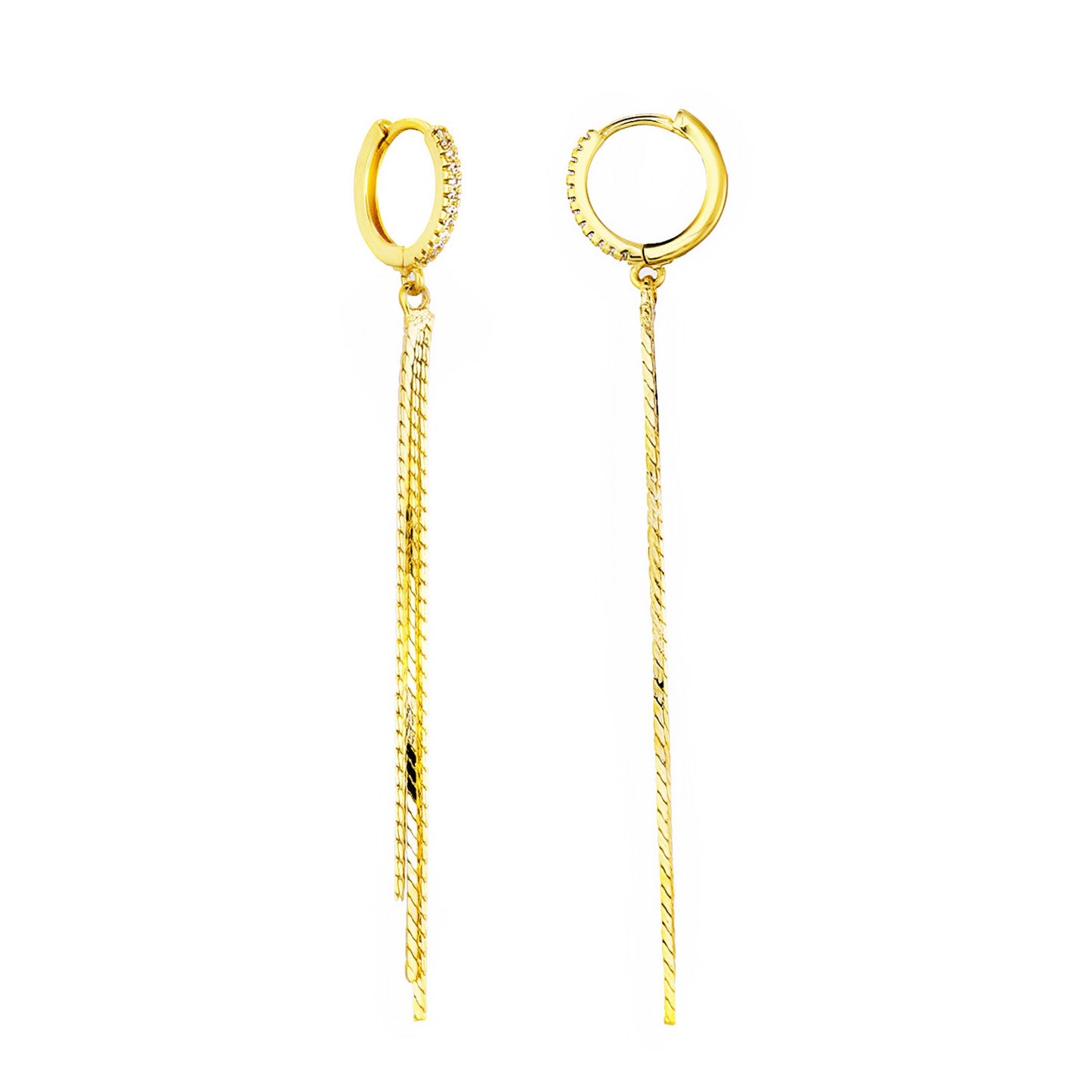 Pendientes Largos Aro
