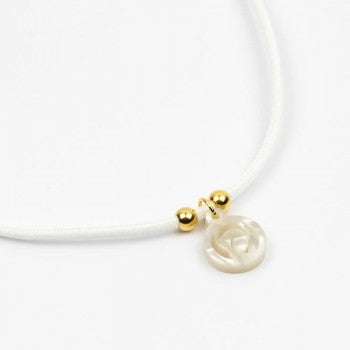 Gargantilla elástica Virgen Niña