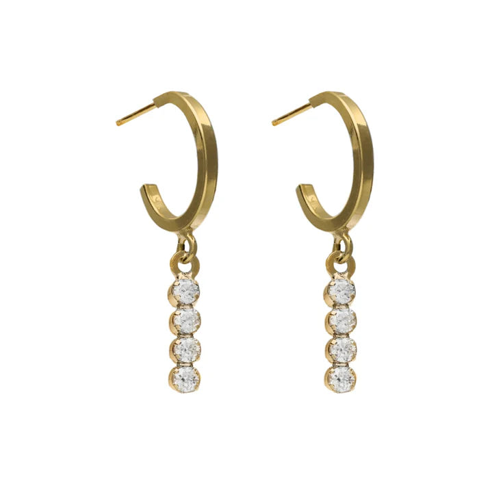 Aros Cristales Victoria Cruz