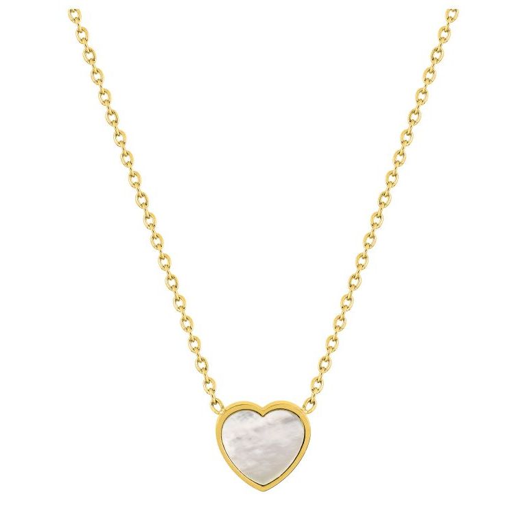 Collar Corazón Nácar