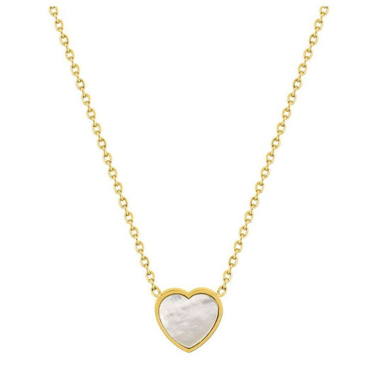 Collar Corazón Nácar