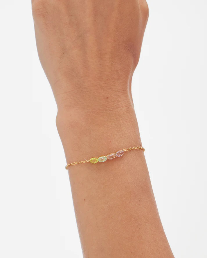 Pulsera Cristal Multicolor