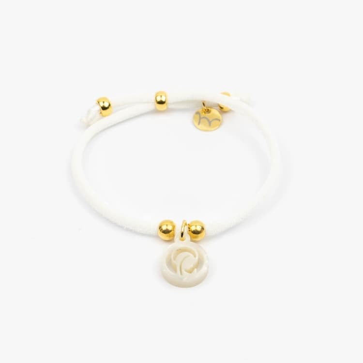 Pulsera Virgen Niña elástica