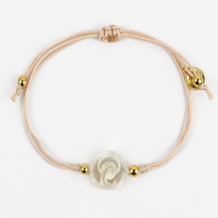 Pulsera Virgen Niña hilo