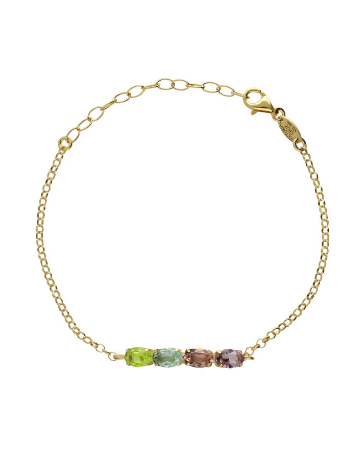 Pulsera Cristal Multicolor