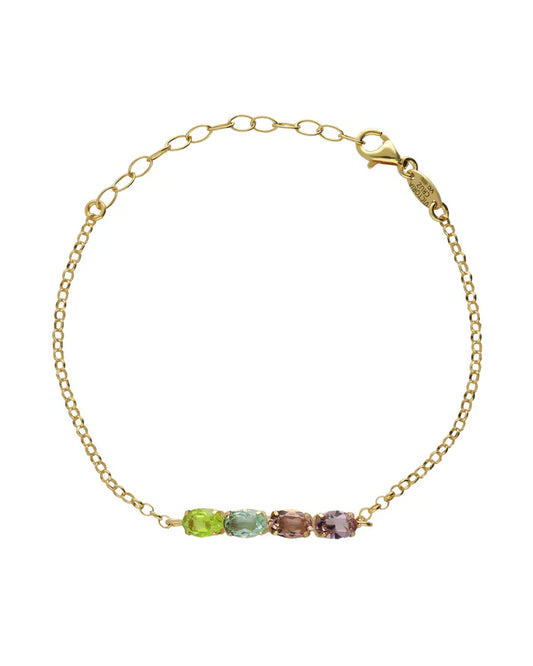Pulsera Cristal Multicolor