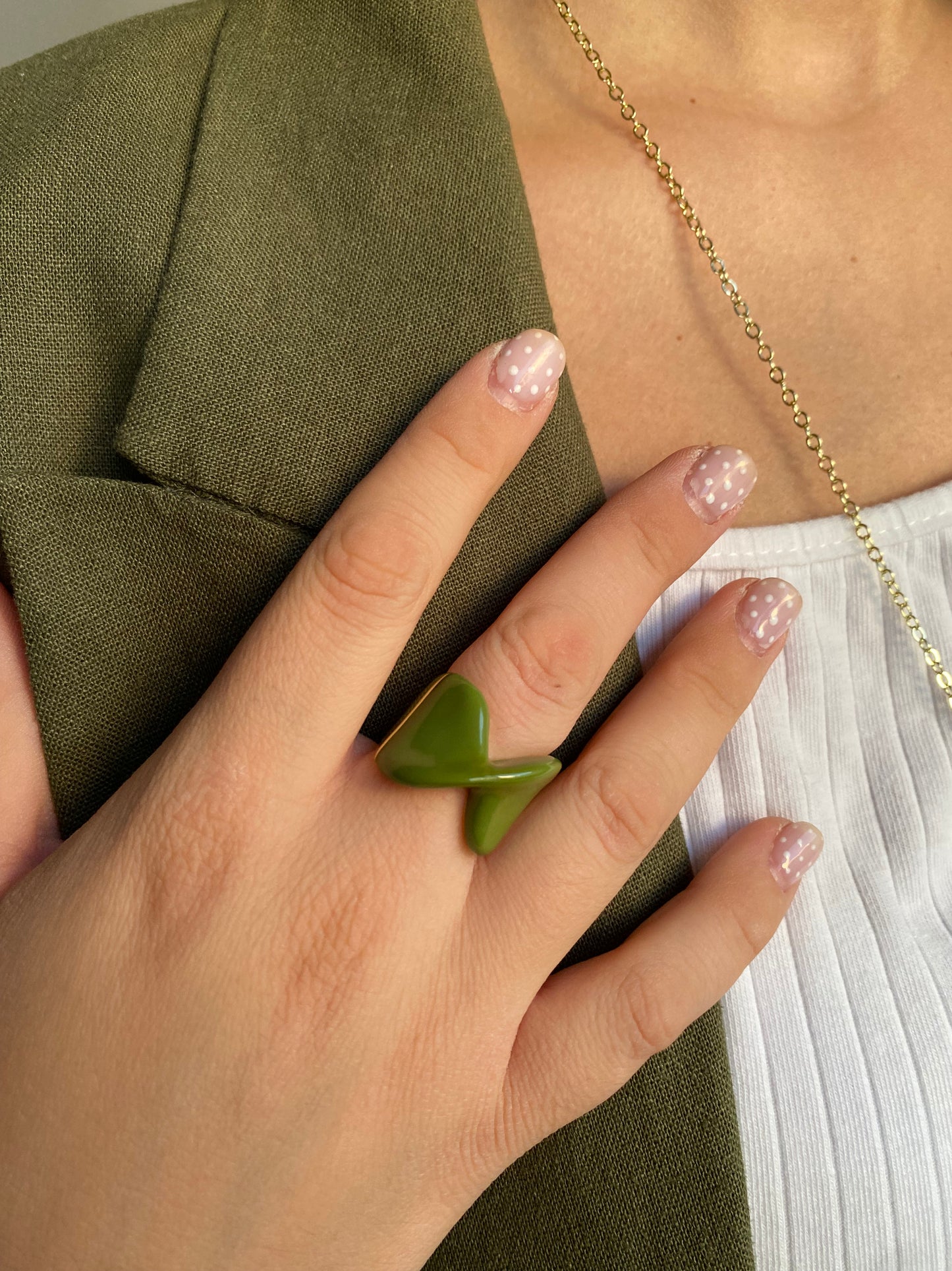 Anillo Sintra Oliva PERTEGAZ