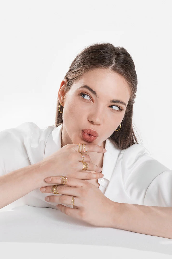 Anillo Espiral Victoria Cruz