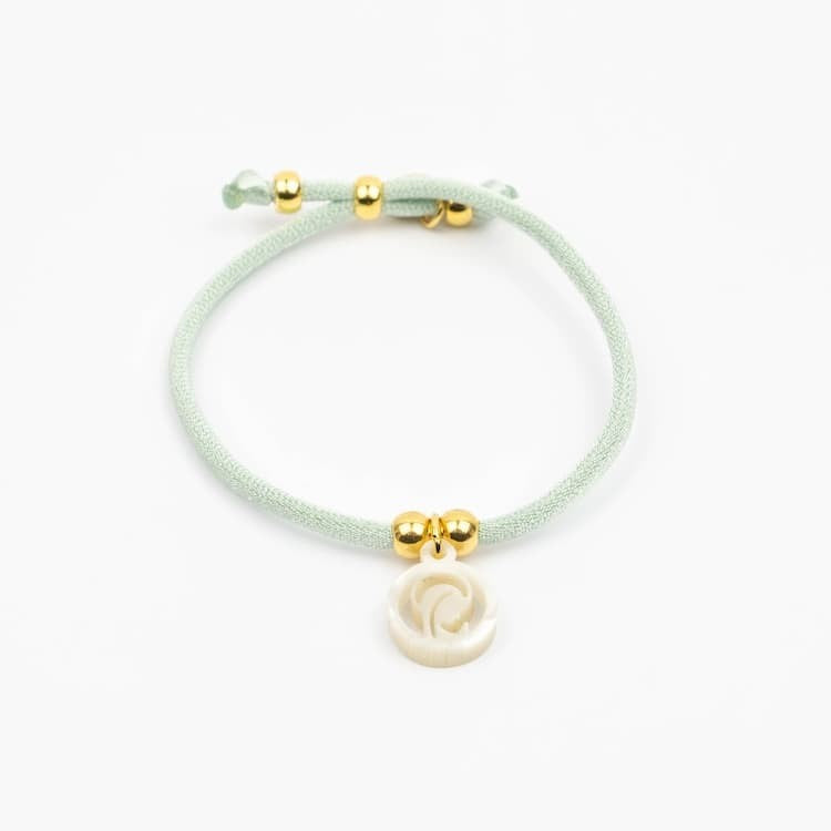 Pulsera Virgen Niña elástica