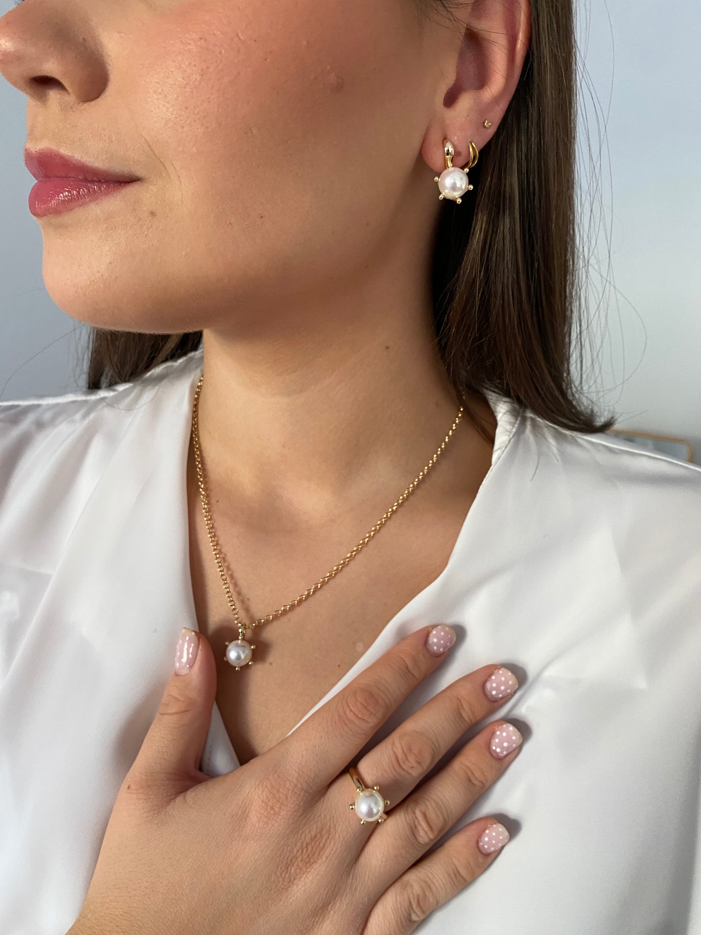 Pendientes Perla PERTEGAZ