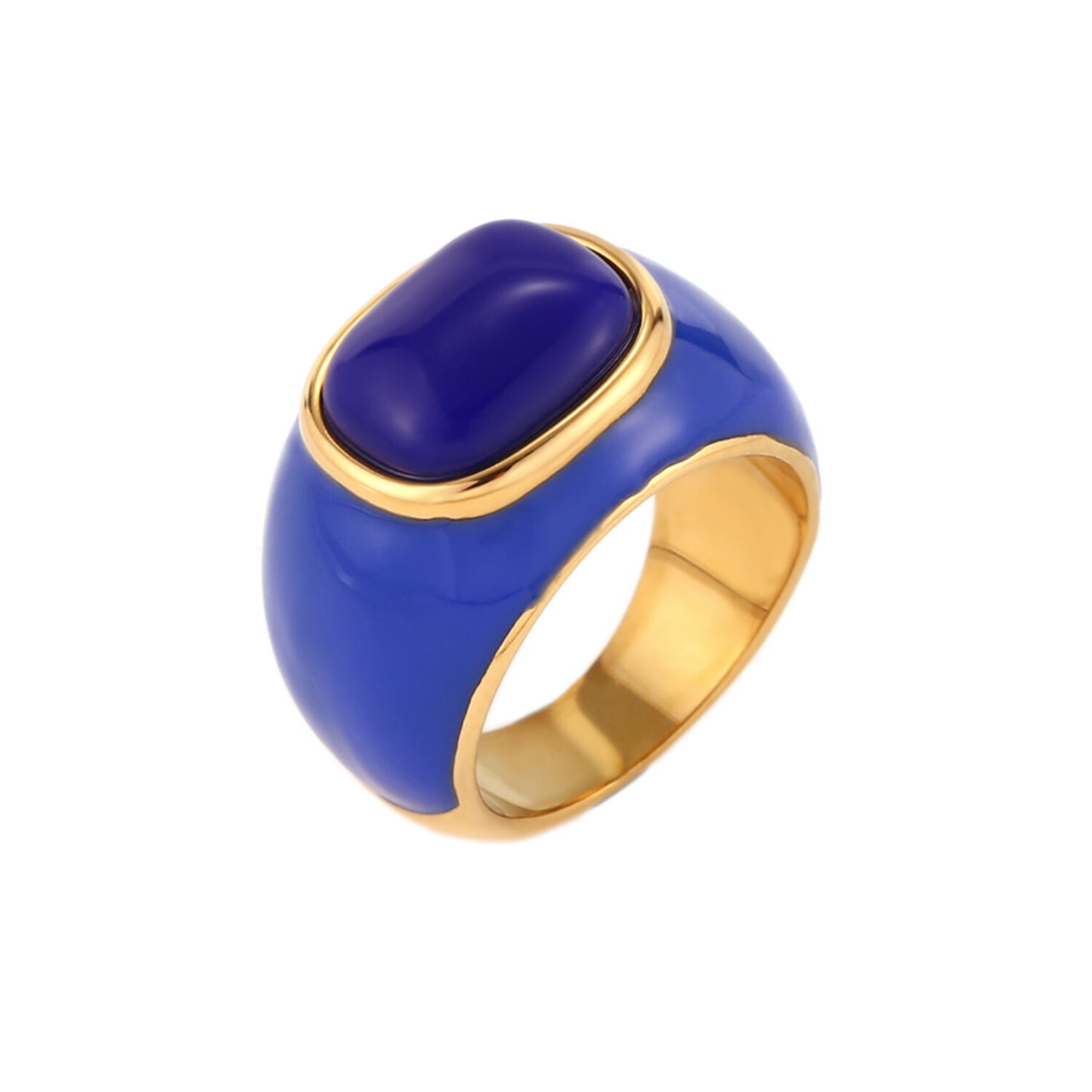 Anillo Esmalte Azul