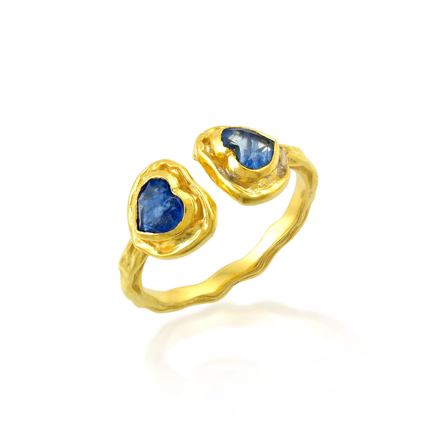 Anillo Corazón doble