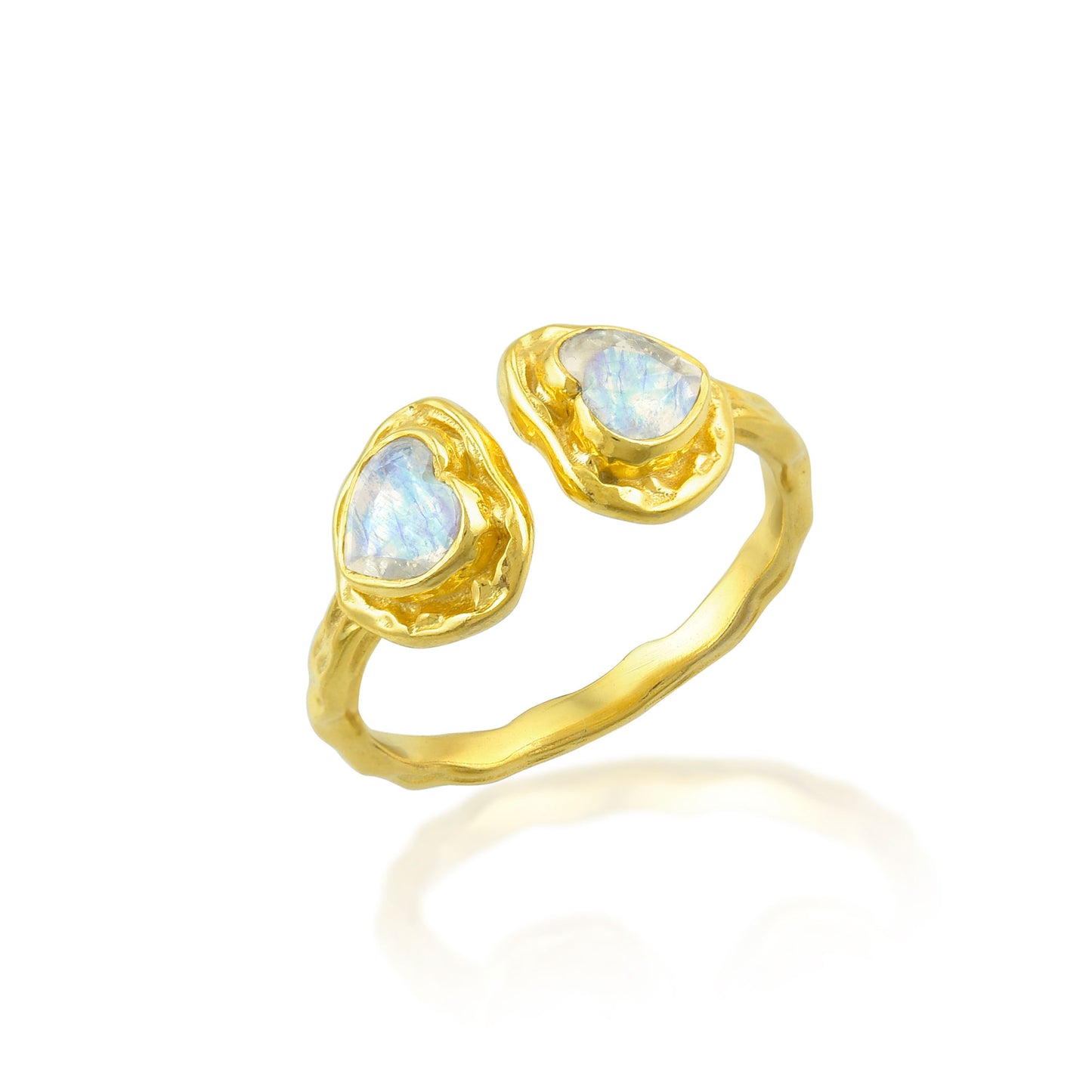 Anillo Corazón doble