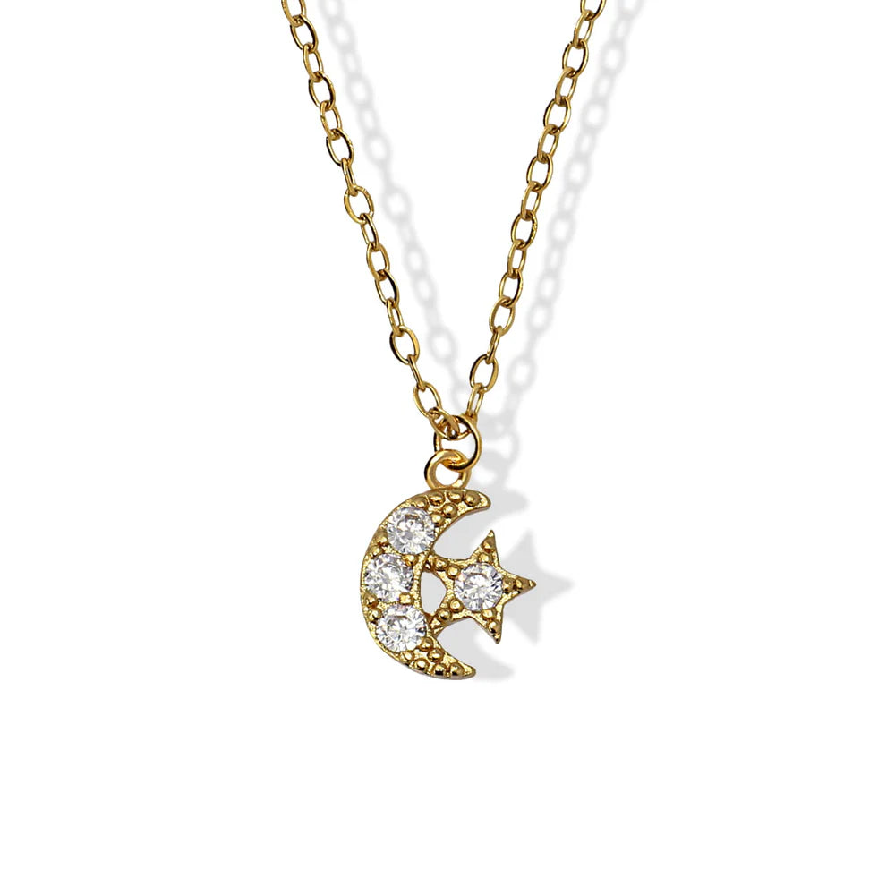 Collar Luna y Estrella