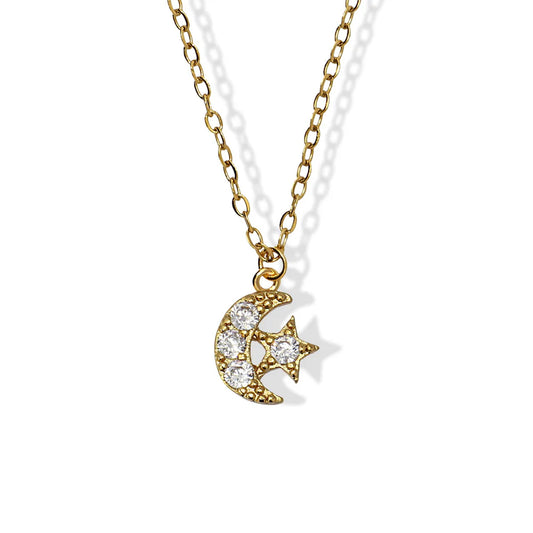 Collar Luna y Estrella