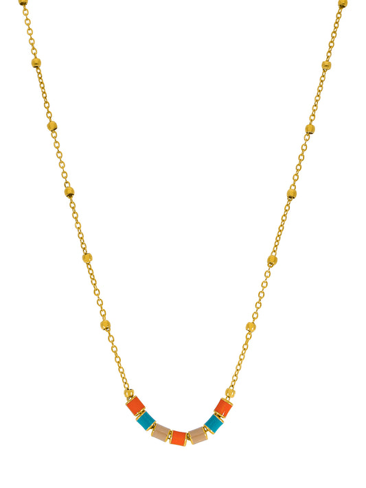Collar Bolas Colores