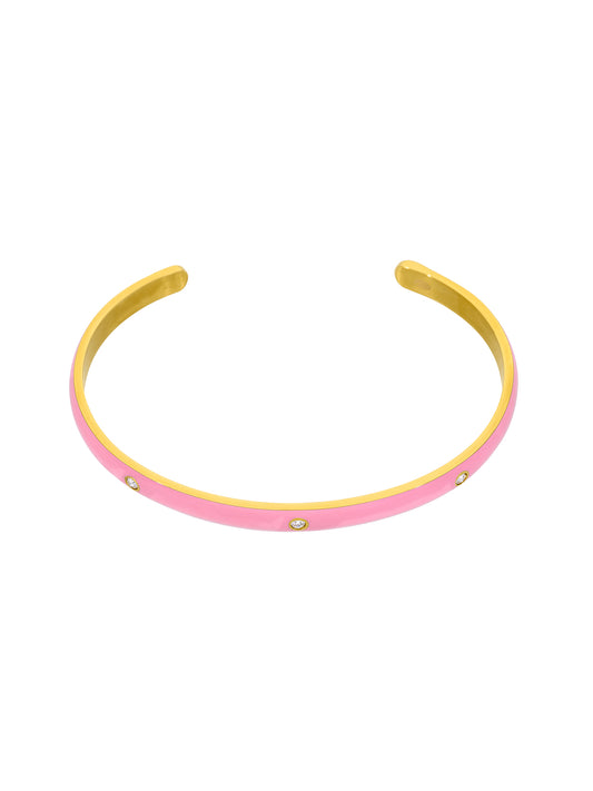 Pulsera Esmalte y Circonitas