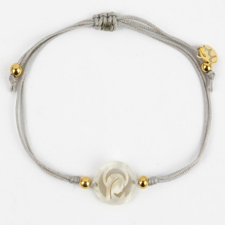 Pulsera Virgen Niña hilo