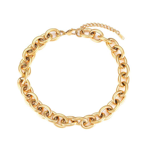 Collar Eslabones Acero
